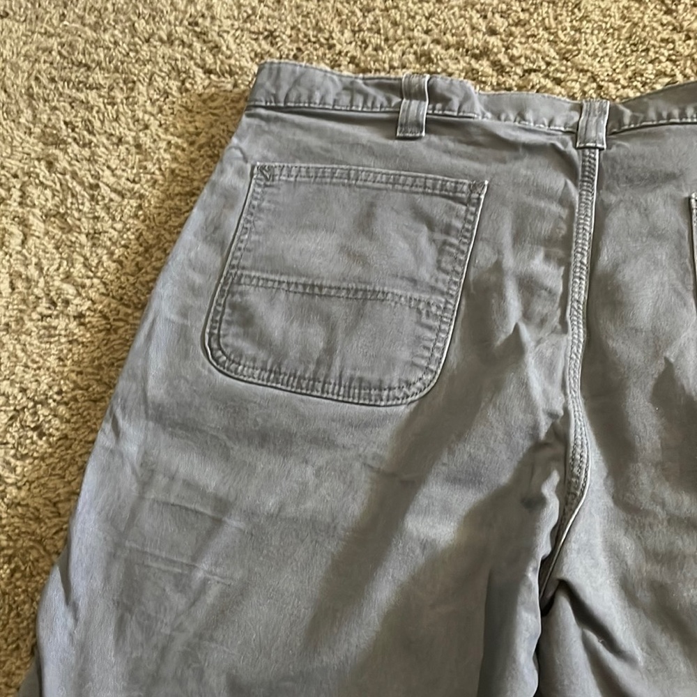 Men’s Carhartt gray carpenter utility work shorts Sz 38 - Picture 8 of 16